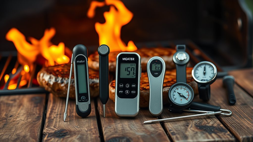 top grilling meat thermometers