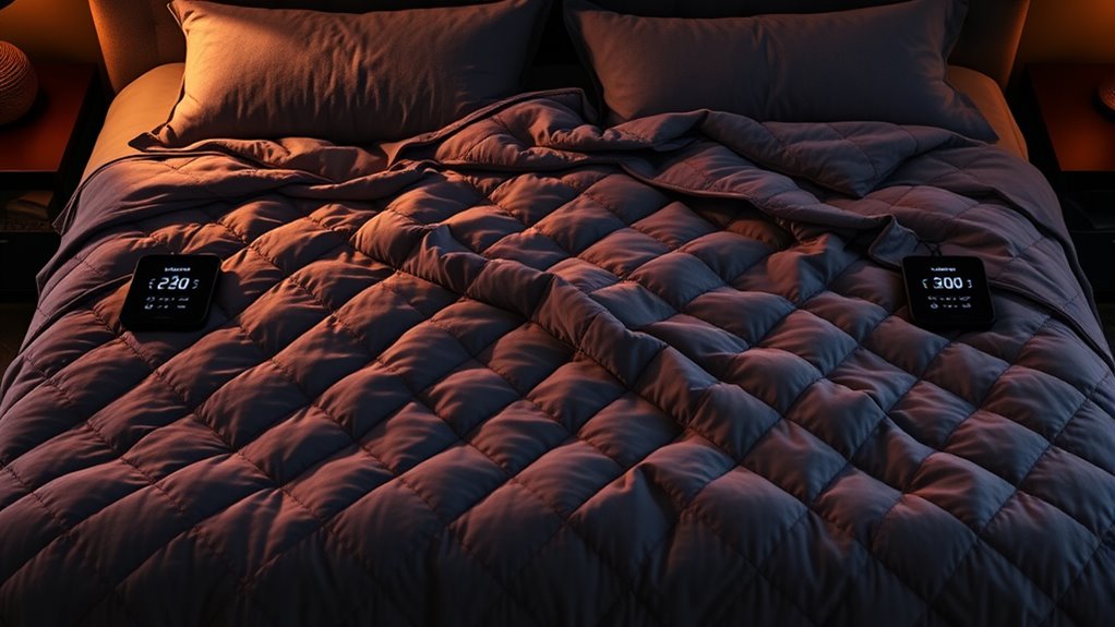 top king size electric blankets