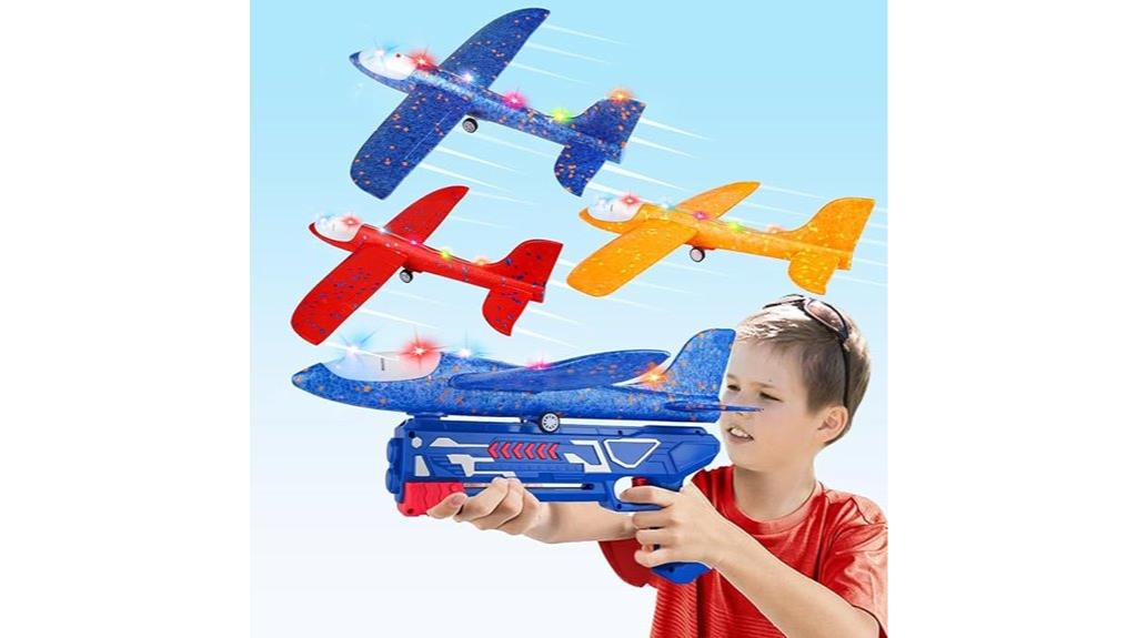 triple pack foam glider launchers