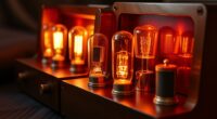 tube amps produce warmer sound