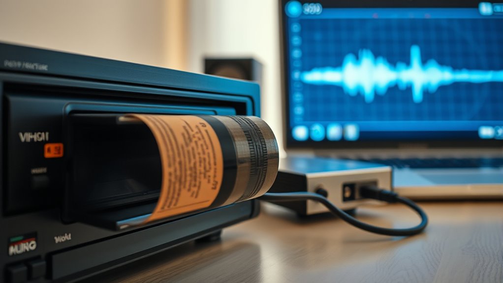 vhs tape digitization process