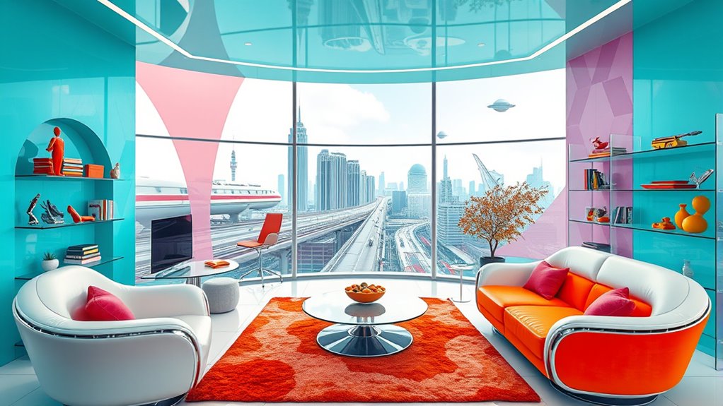 vibrant innovative retro aesthetics