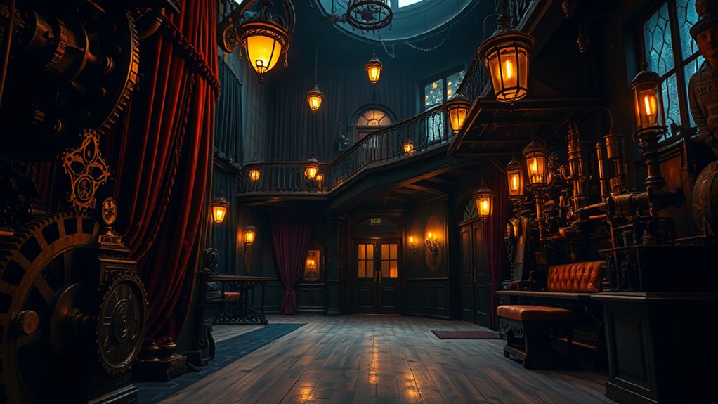 victorian industrial steampunk aesthetic