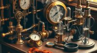 victorian inspired modern steampunk technology