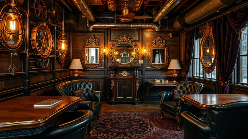 victorian steampunk design harmony