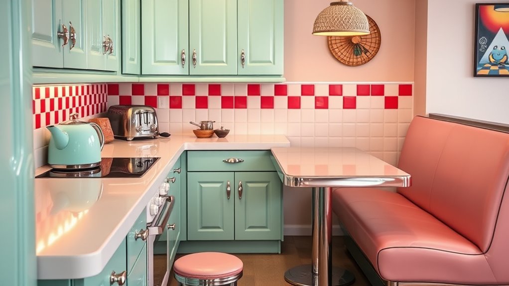 vintage appliances and fixtures