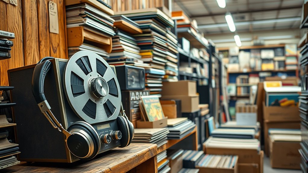 vintage audio thrift finds