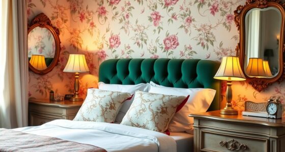 vintage cozy bedroom decor