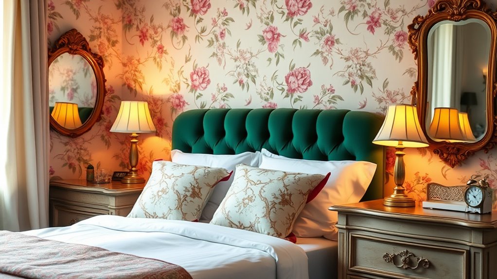 vintage cozy bedroom decor