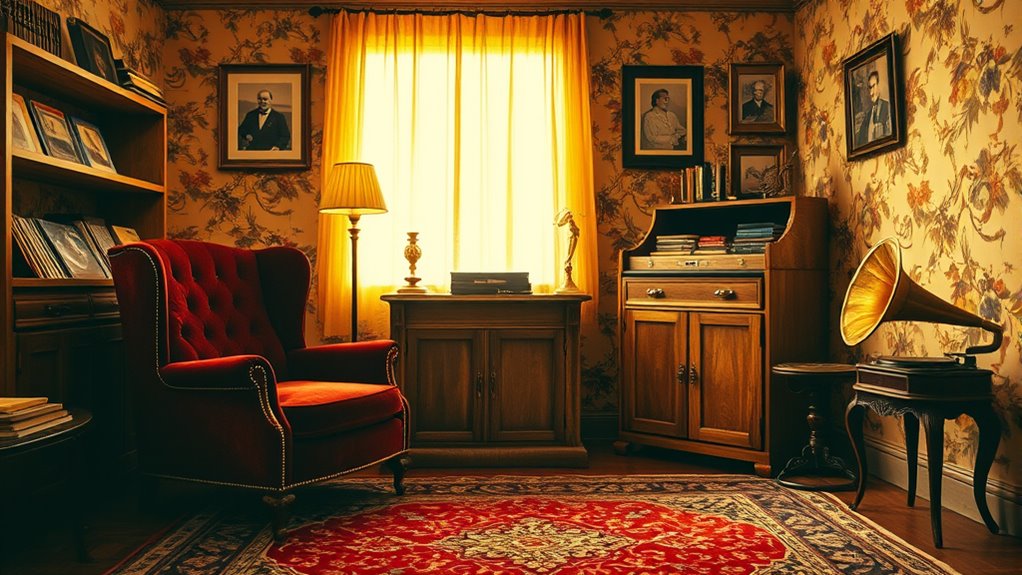 vintage decor with authentic accents