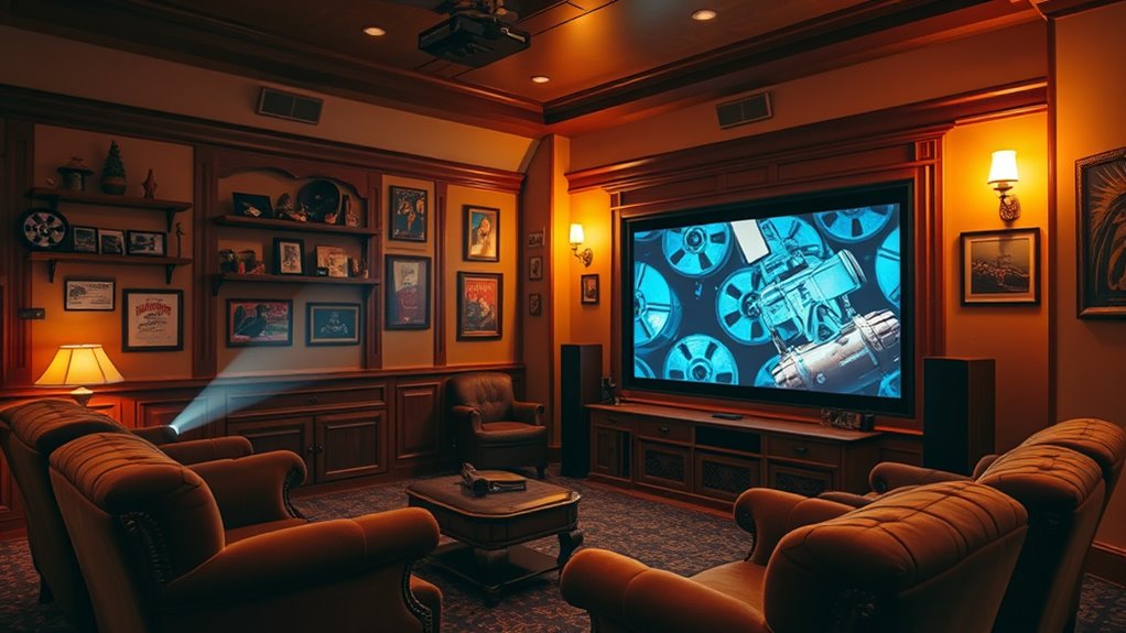 vintage film posters decor