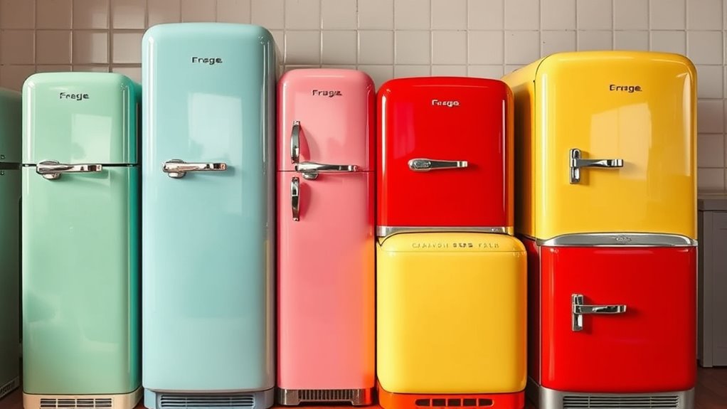 vintage fridge design stories