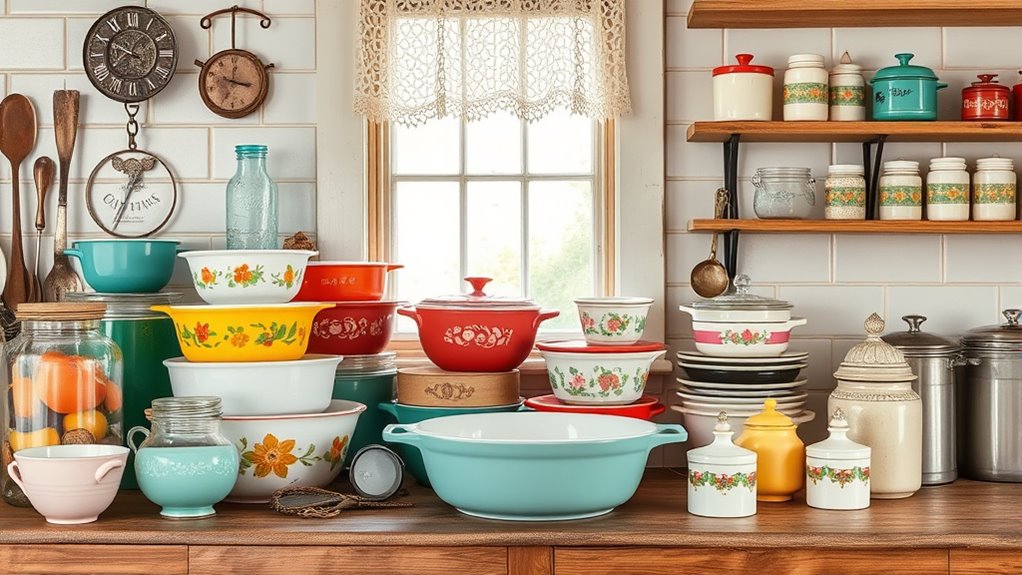 vintage inspired eco friendly kitchen