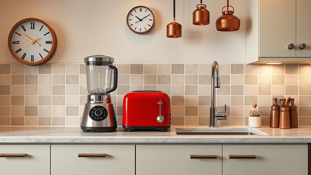 vintage inspired functional arrangement