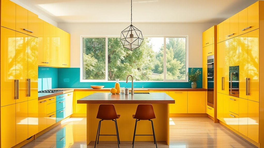 vintage inspired modern color schemes