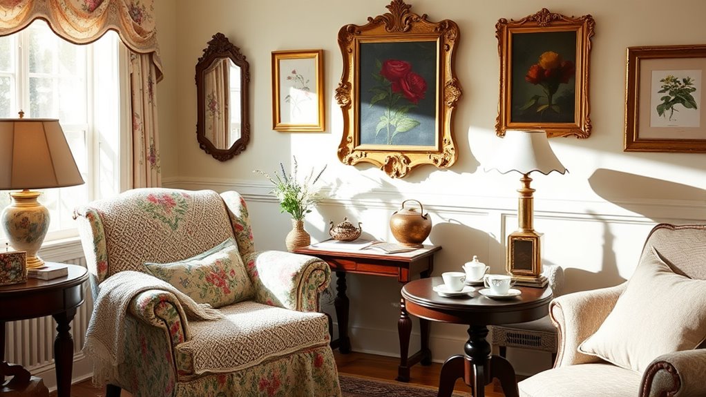 vintage inspired modern decor