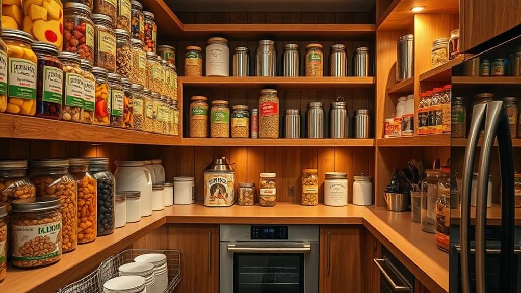 vintage inspired modern storage