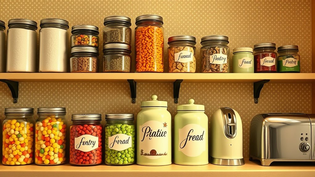 vintage kitchen storage ideas