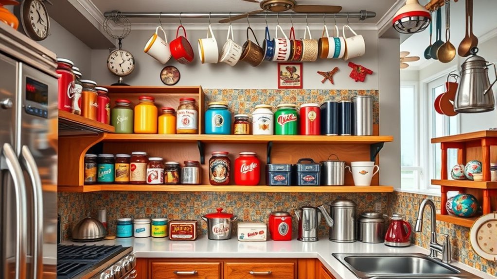 vintage kitchen storage solutions