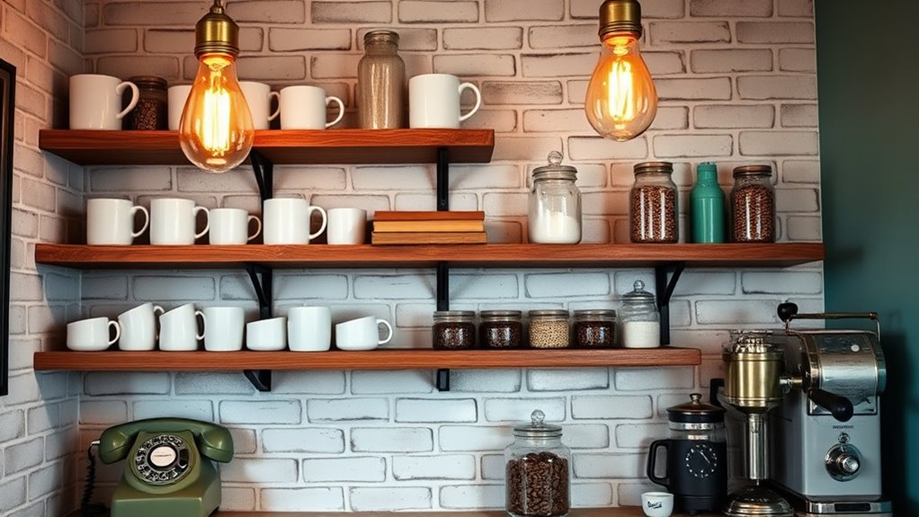 vintage lighting details