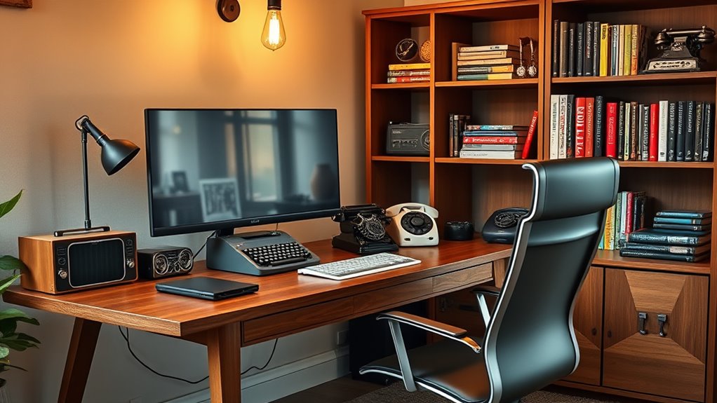 vintage tech with modern features