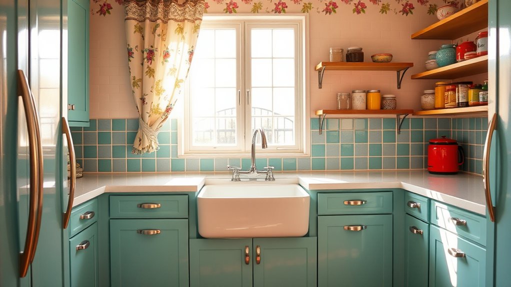 vintage textiles add nostalgic charm