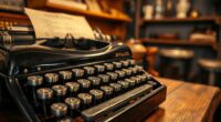 vintage typewriters remain stylish