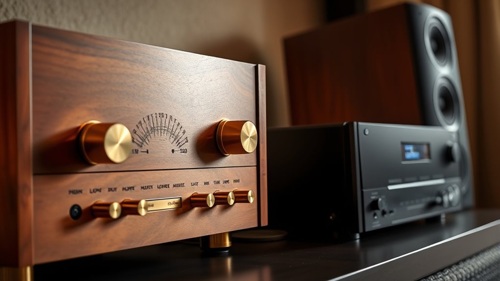 vintage vs modern audio