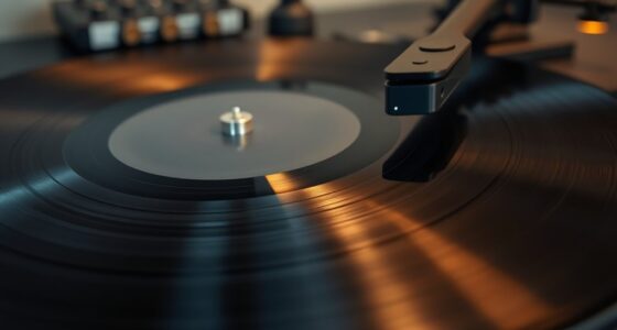 vinyl records produce sound