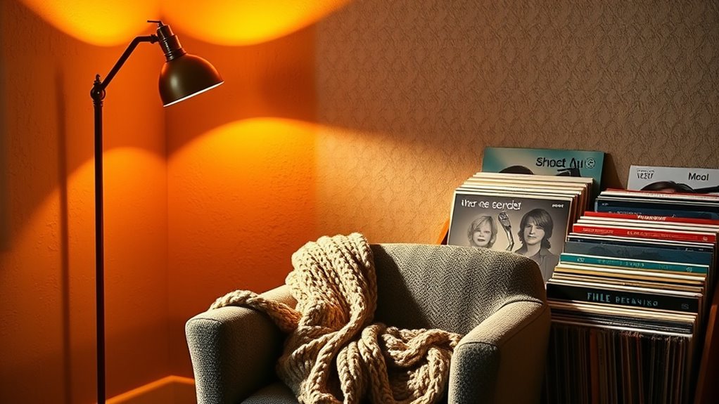 warm adjustable lighting ambiance