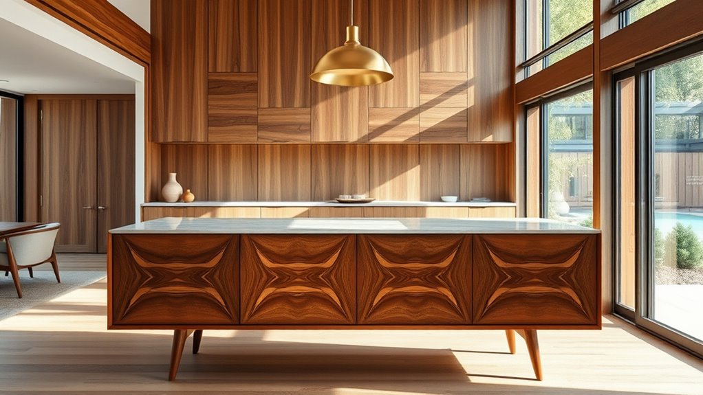 warm natural wood textures