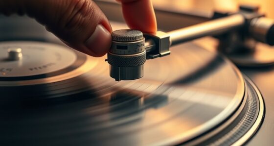 adjusting tonearm for sound