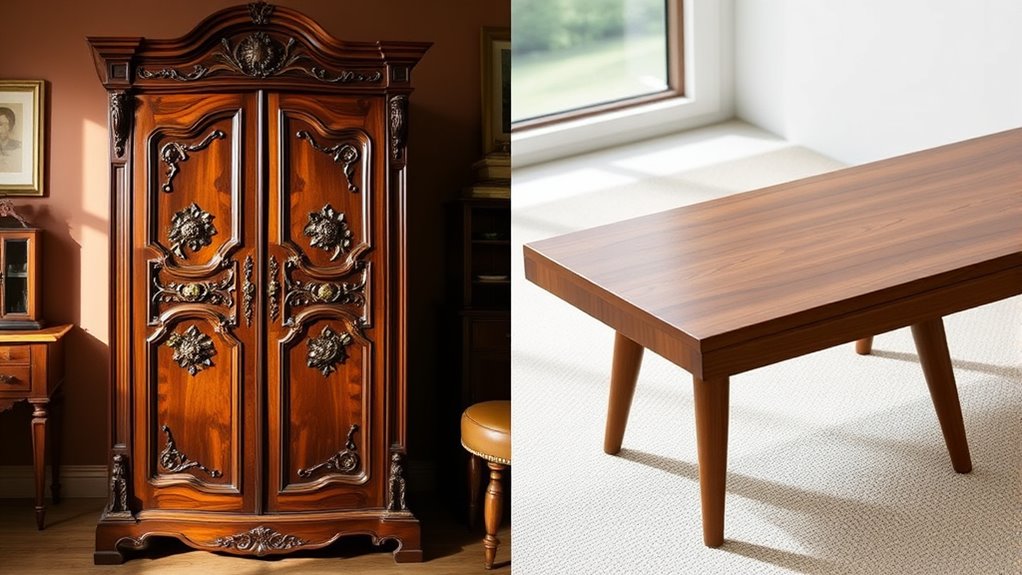 antiques vs vintage care