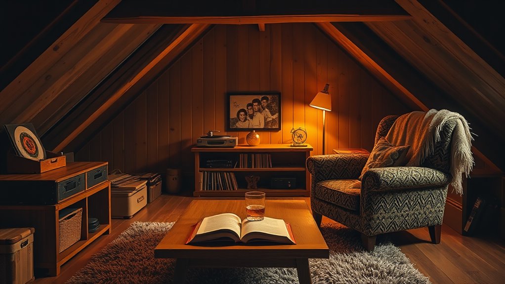 attic conversion into lounge