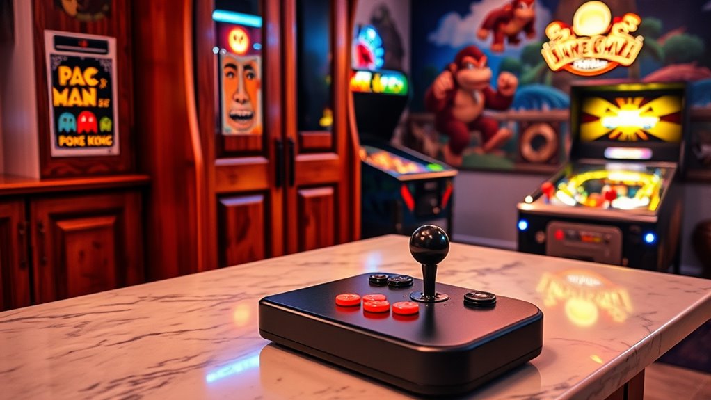 create authentic home arcade setup