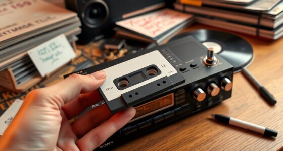 create vintage cassette mixtape