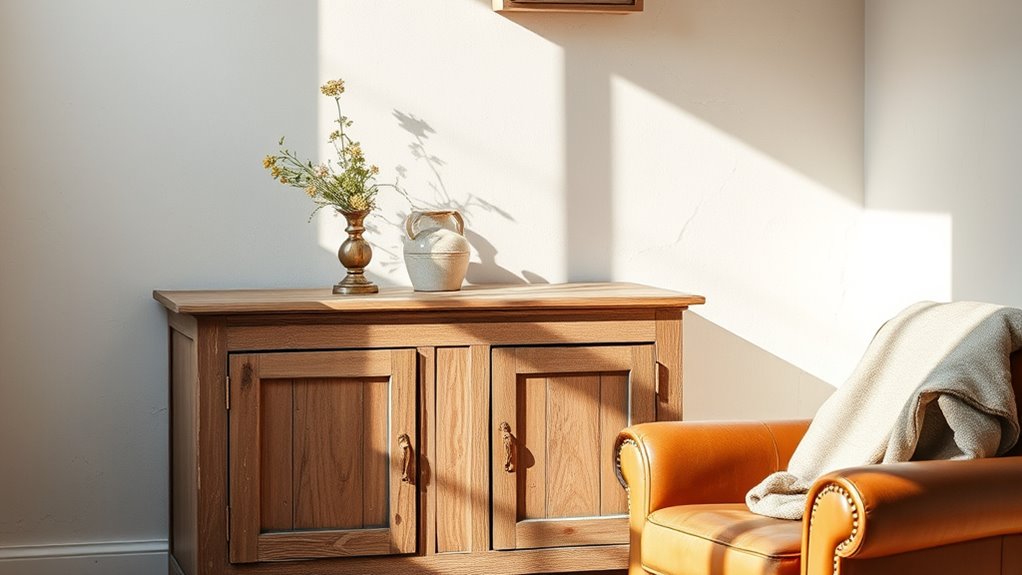 curated vintage minimalist decor