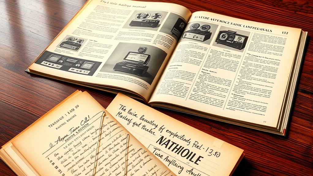 decipher vintage audio manuals