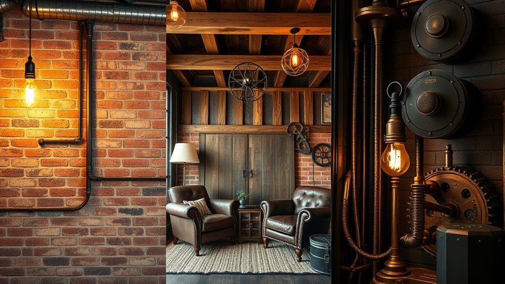 decor styles highlight material contrasts