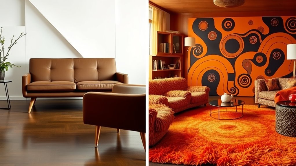 design evolution modern to groovy