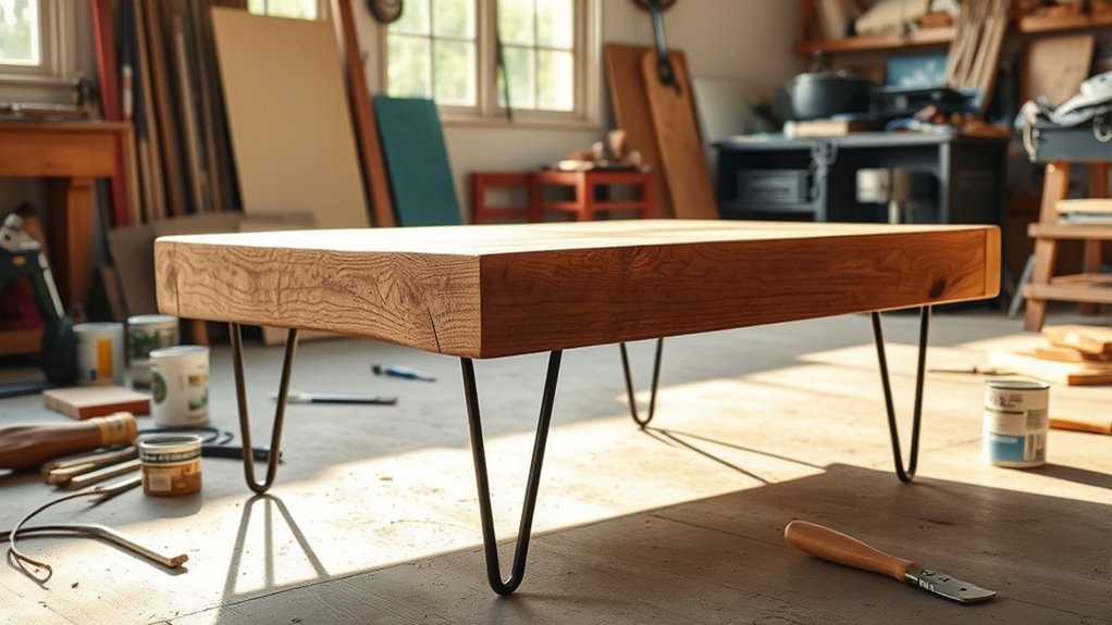 diy budget hairpin furniture