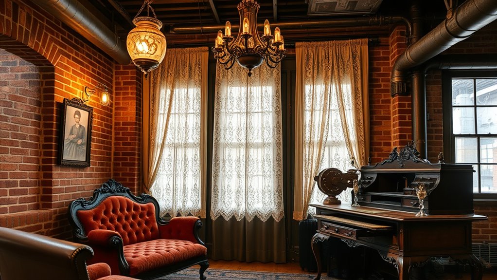 elegant victorian industrial fusion