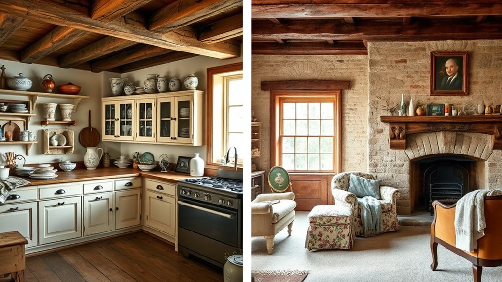 french vs english cottage