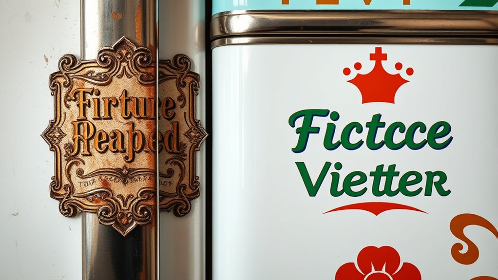 identifying authentic vintage items