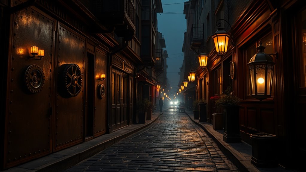 industrial vintage color palette