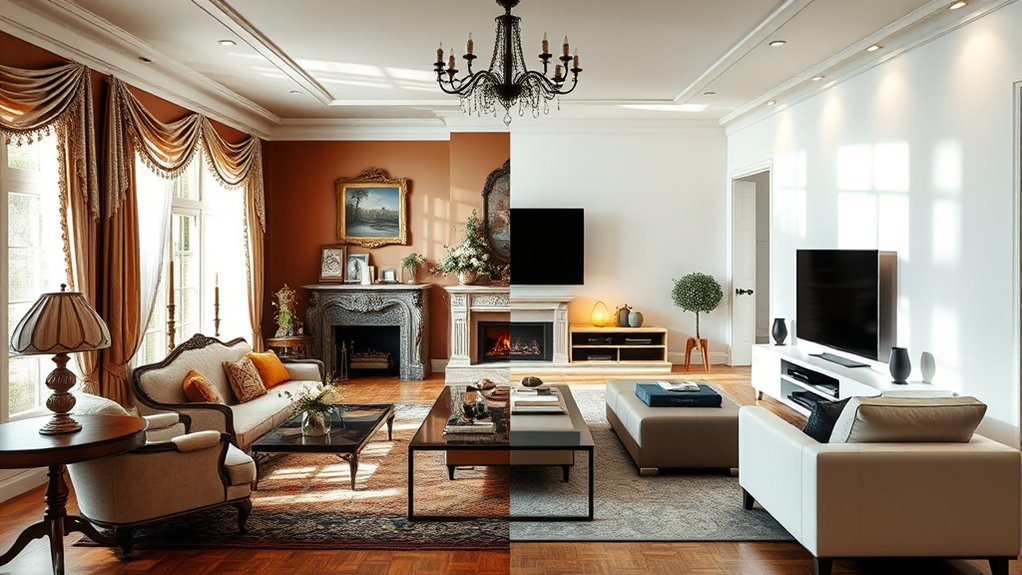 living room evolution and style