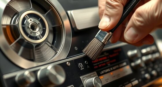 maintain cassette deck regularly