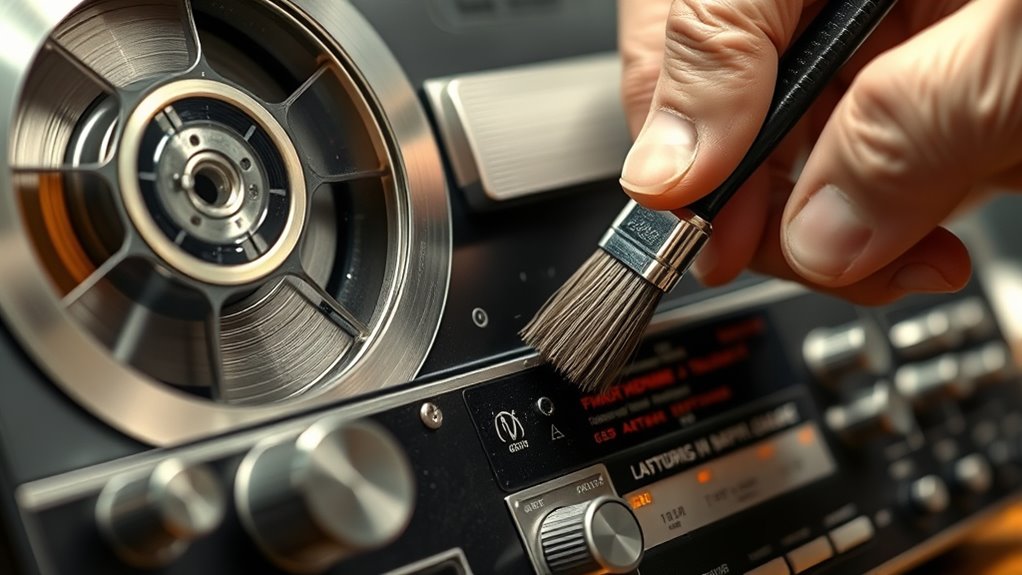 maintain cassette deck regularly