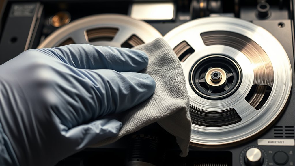 maintain tape deck properly