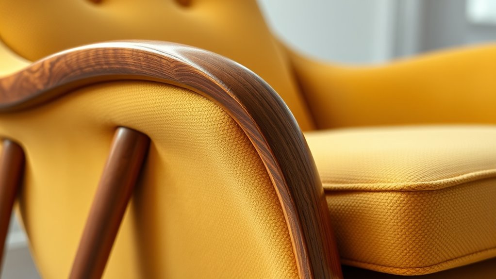 mid century chair comfort